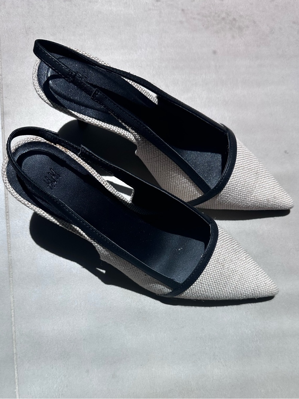H&M Pointed toe slingbacks - Picture 5 of 12